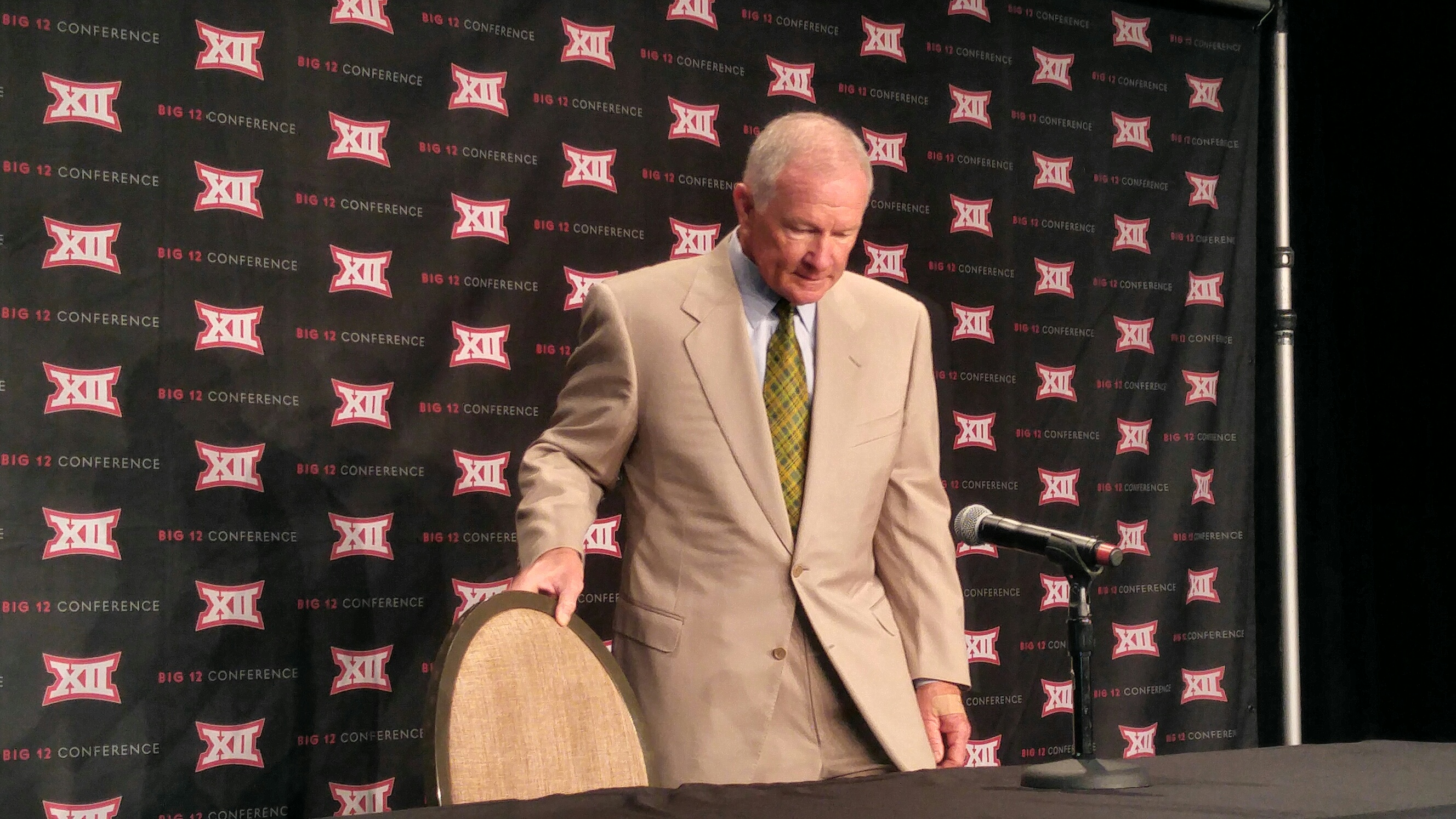 Jim Grobe stage