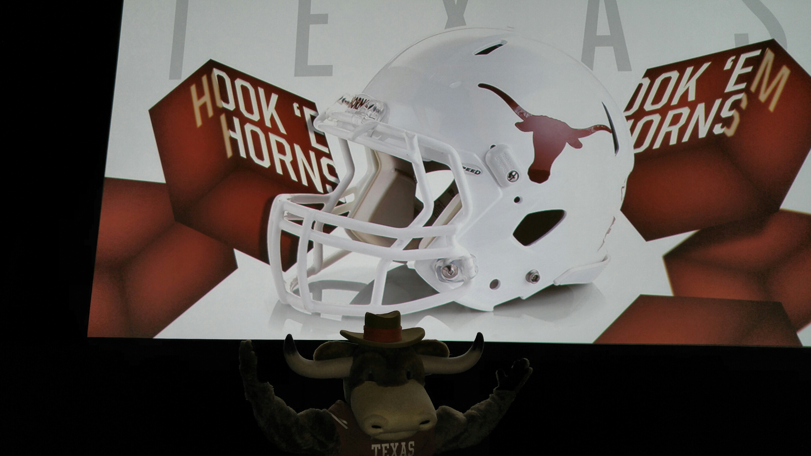 horns helmet hookem