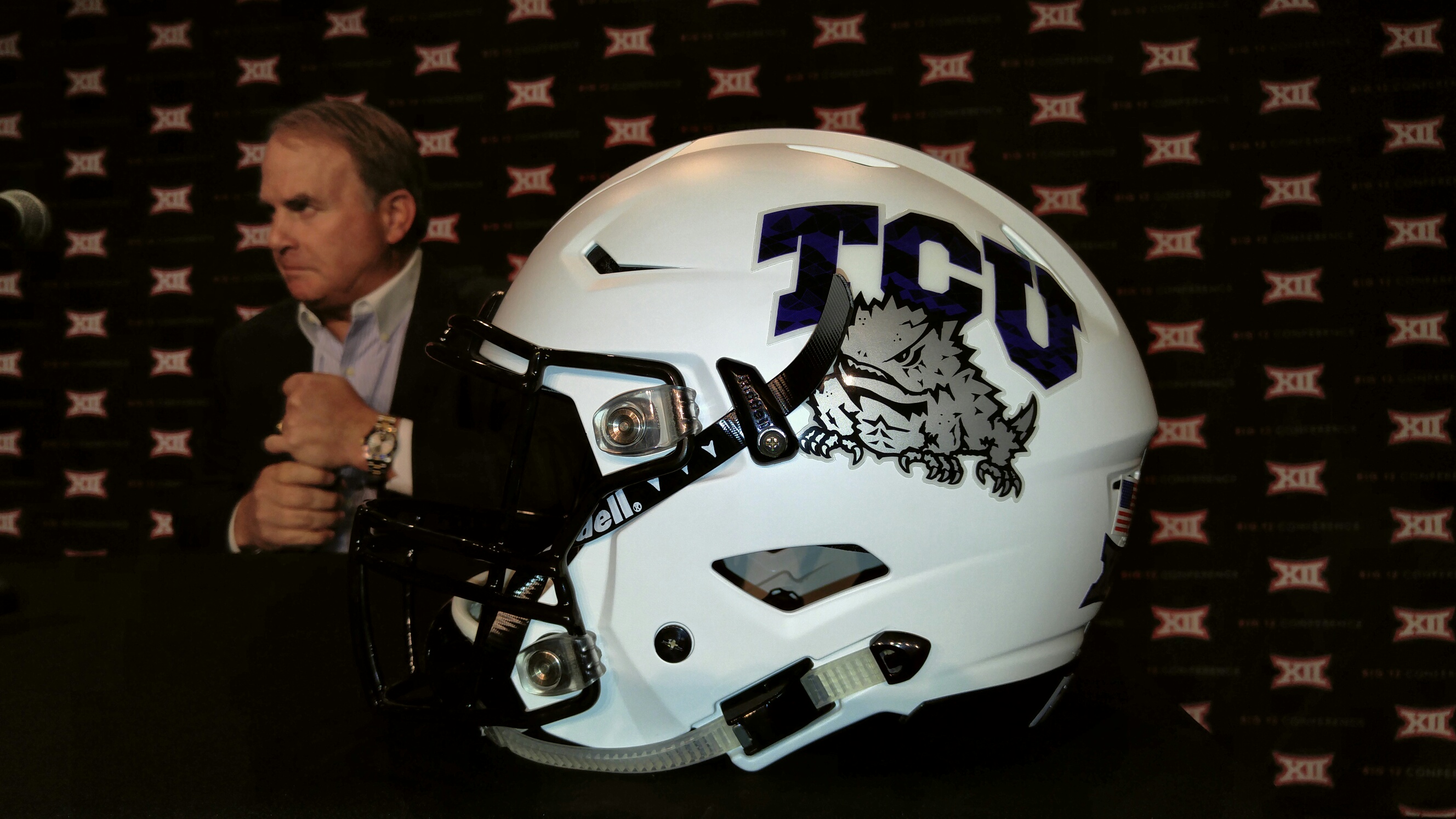 tcu-helmet white